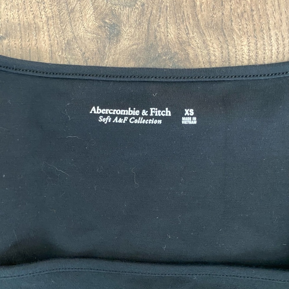 Abercrombie & Fitch Black Soft A&F Collection Bodysuit - Picture 2 of 7
